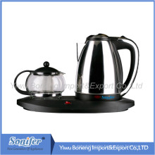 Electric Kettle Set/Tea Set/Water Kettle Set with Tray Sf-61